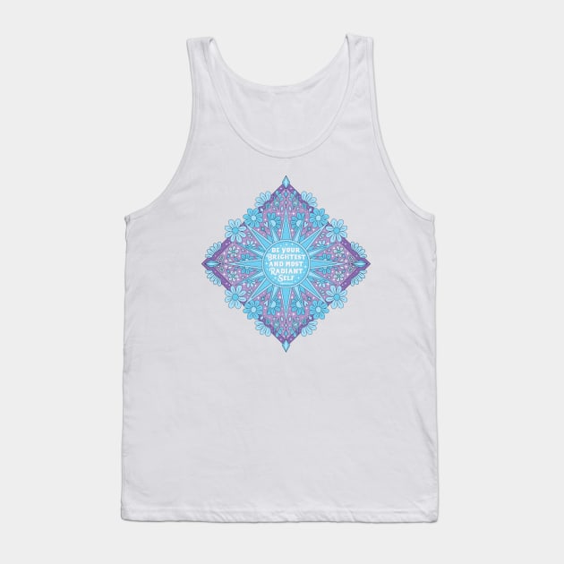 Be Bright - Yule Tank Top by Kelsie Cosmic